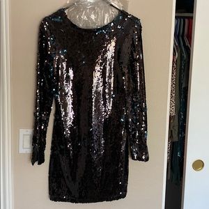 Sequin cocktail dress